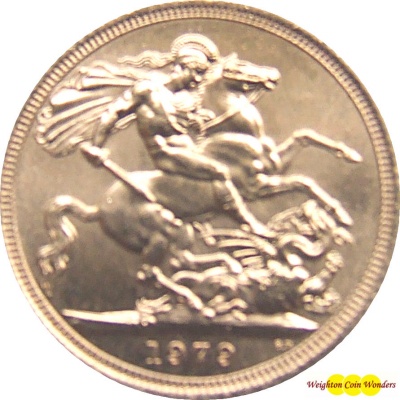 1979 QUEEN ELIZABETH II Gold Sovereign